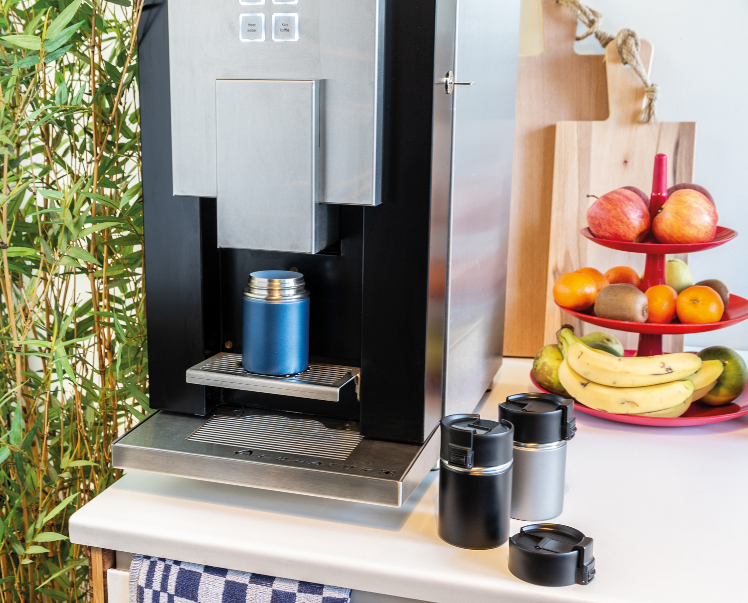 Компактная вакуумная кружка Bogota с керамическим покрытием-4