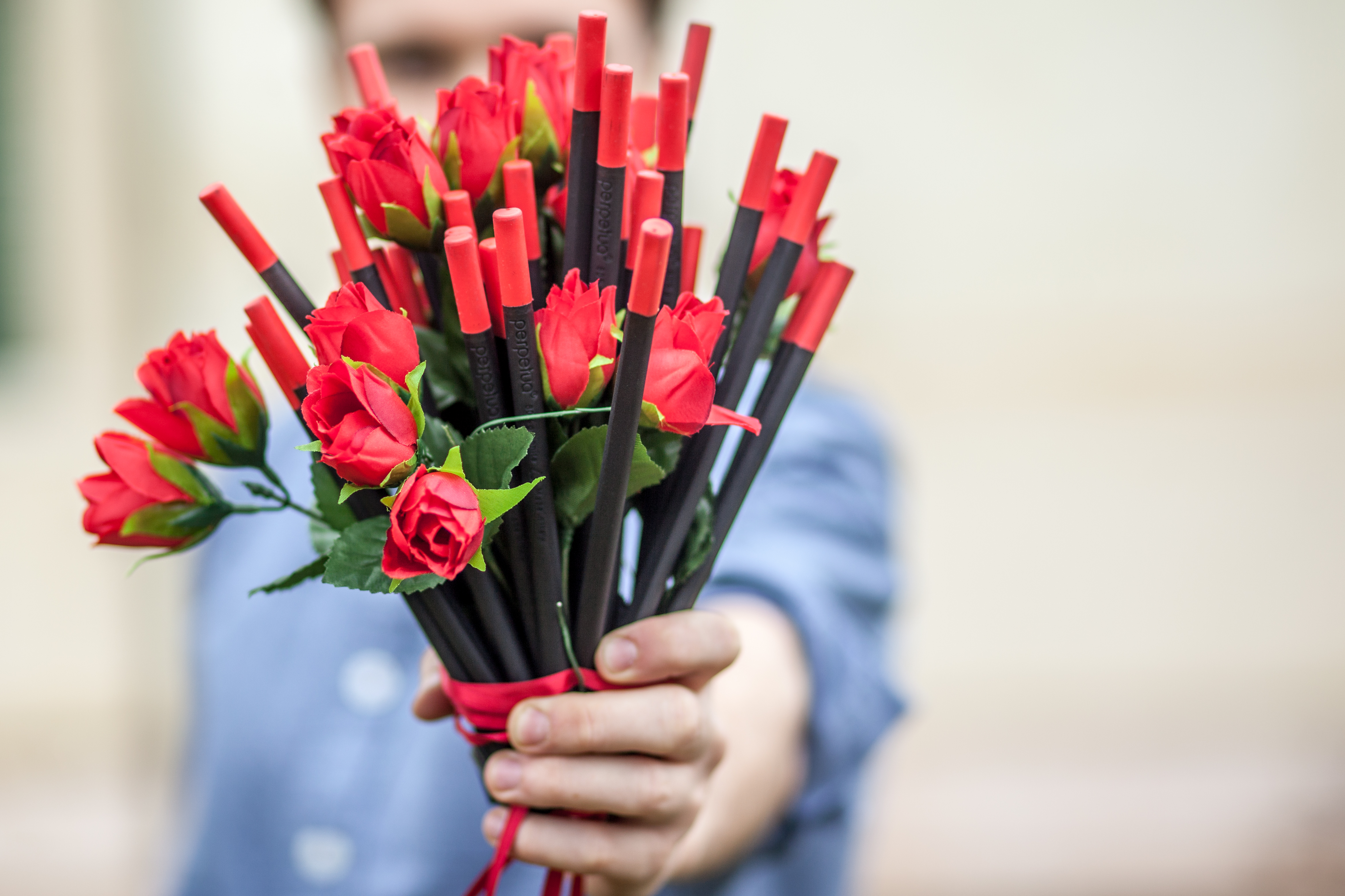 Карандаш графитовый Perpetua с красным ластиком-5