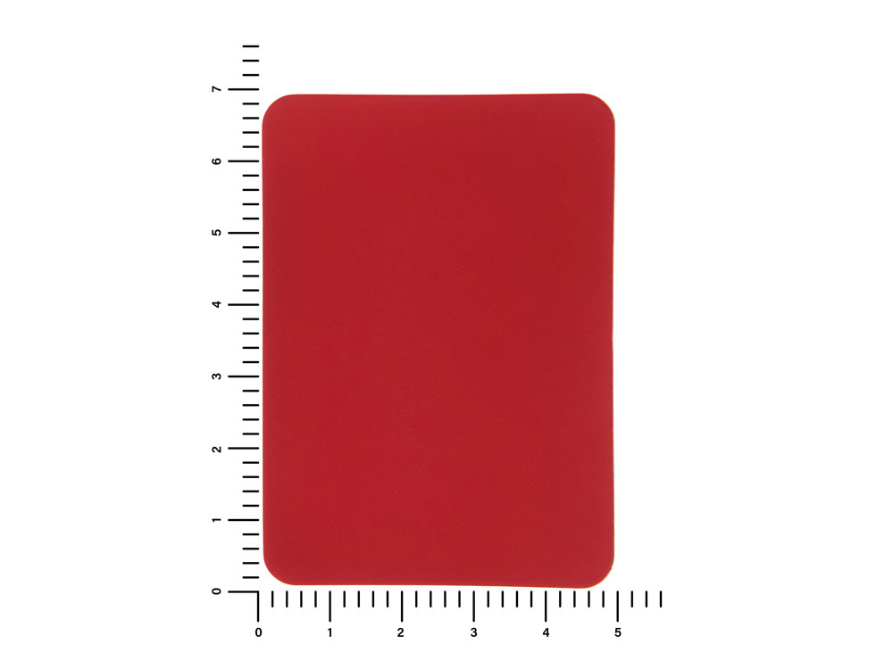 ПАТЧ ПРЯМОУГОЛНЫЙ soft-touch (красный) 5,0 х 7,0 см-2
