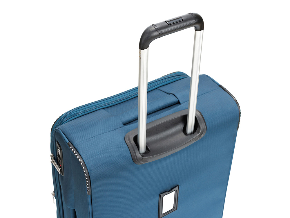 Чемодан TORBER ВИВИ, синий, полиэстер, 44 х 25 х 67 см, 63 л-6