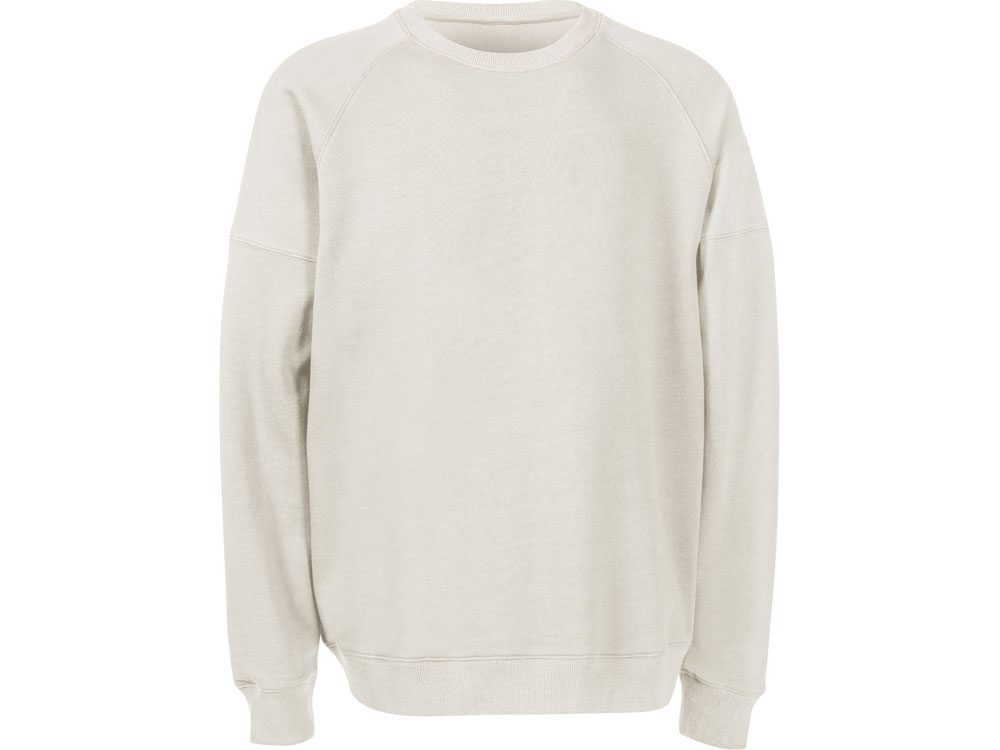 Свитшот оверсайз Paris, унисекс, бежевый-11