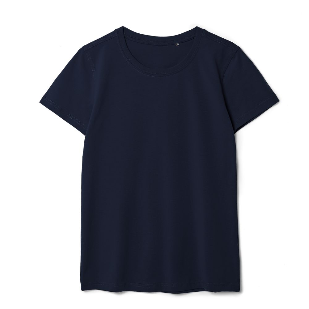 Футболка женская T-bolka Stretch Lady, темно-синяя (navy)-1
