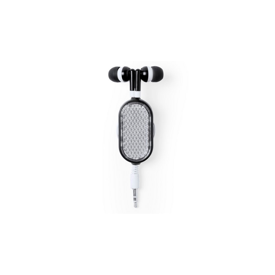 Наушники со светоотражателем и держателем RASUM, черный-0