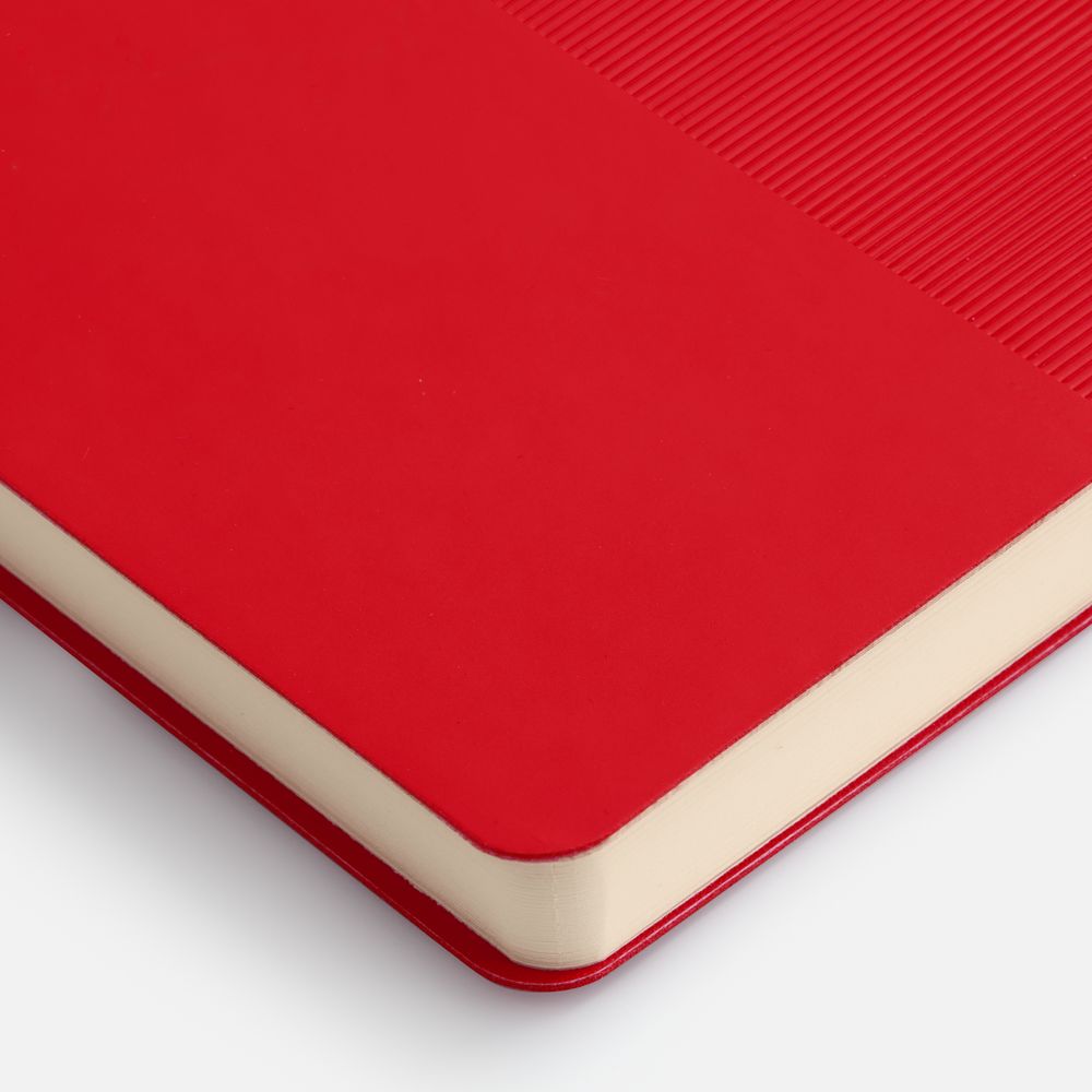 Ежедневник Vale New, недатированный, красный-3