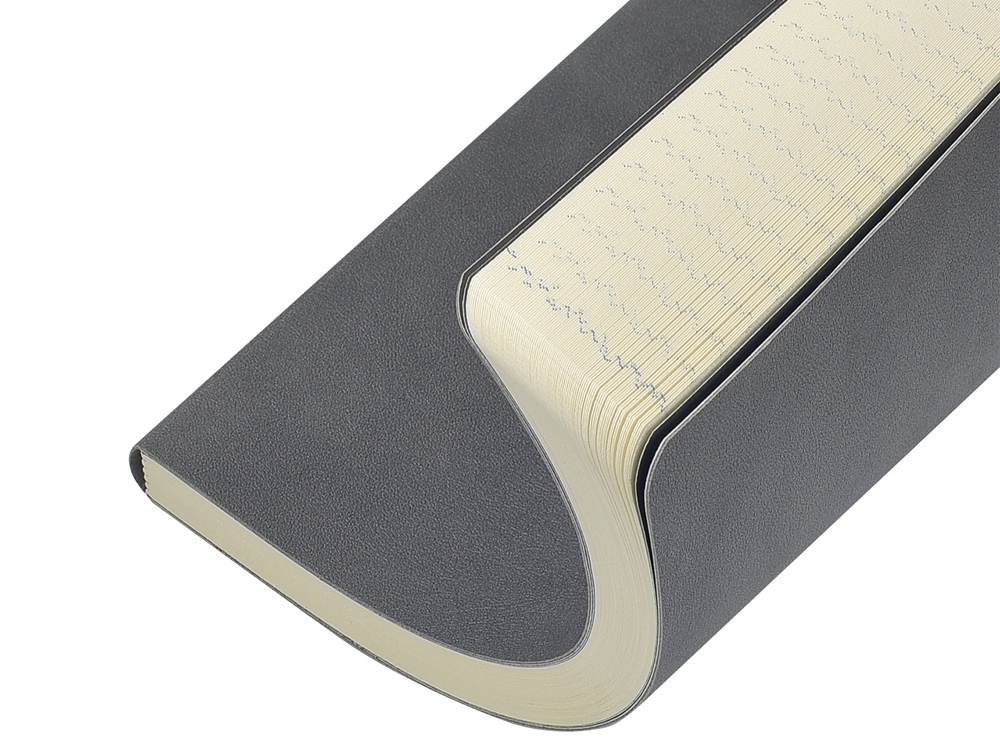 Ежедневник недатированный А5 Megapolis Classic Flex, серый-4