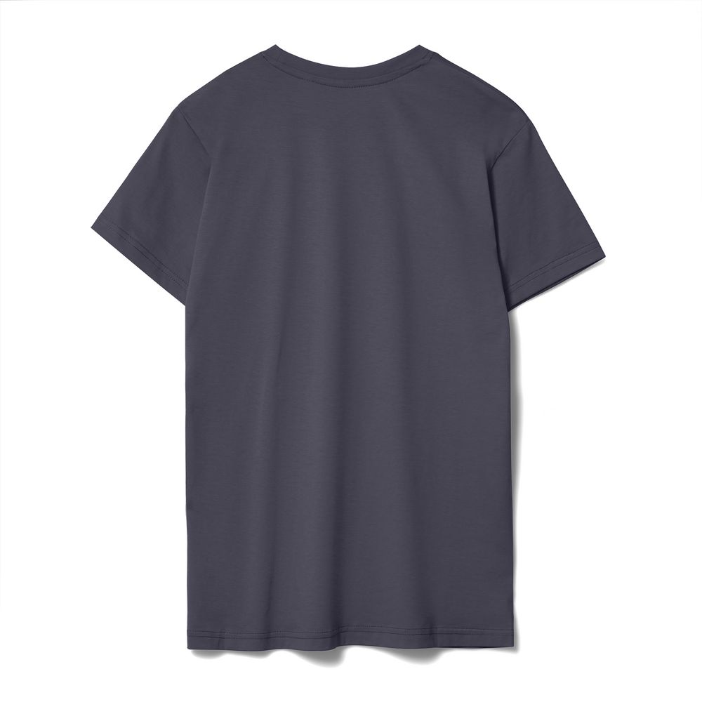 Футболка унисекс T-Bolka 160, темно-серая (графит)-1