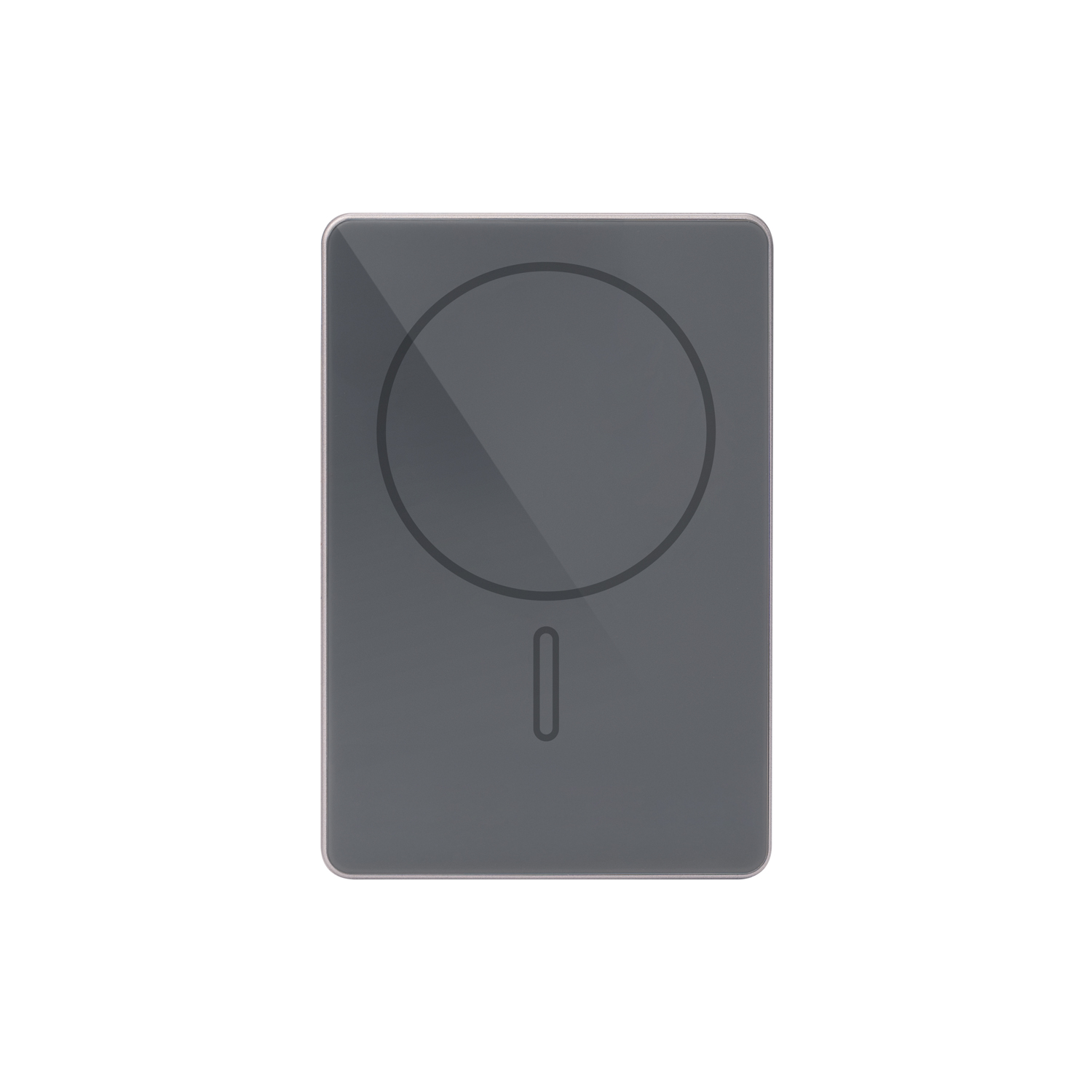 Внешний аккумулятор Оникс PD (Onyx PD) 5000mAh с функцией беспроводной зарядки 15W, серый-2
