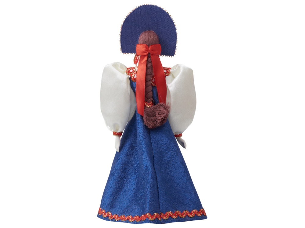 Подарочный набор: кукла фарфоровая, крем-мед, красный-10