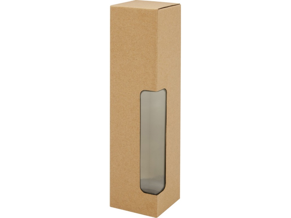 Ziggs спортивная бутылка из переработанного пластика объемом 650 мл, transparent charcoal-3