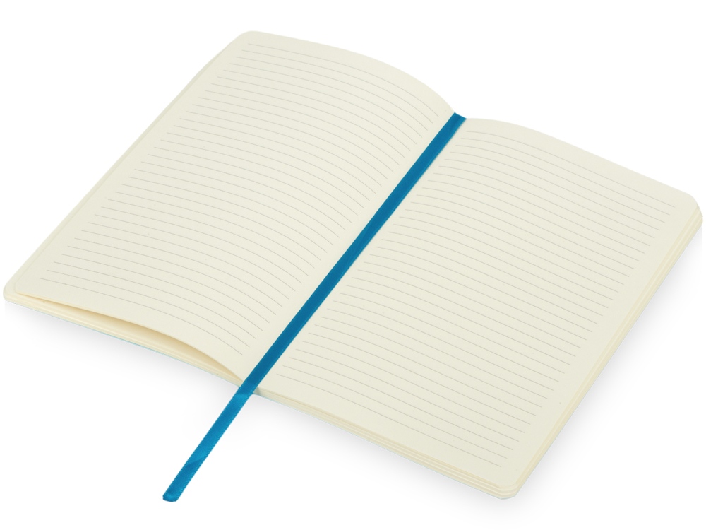 Блокнот Softy 2.0, гибкая обложка A5, 80 листов, голубой-1