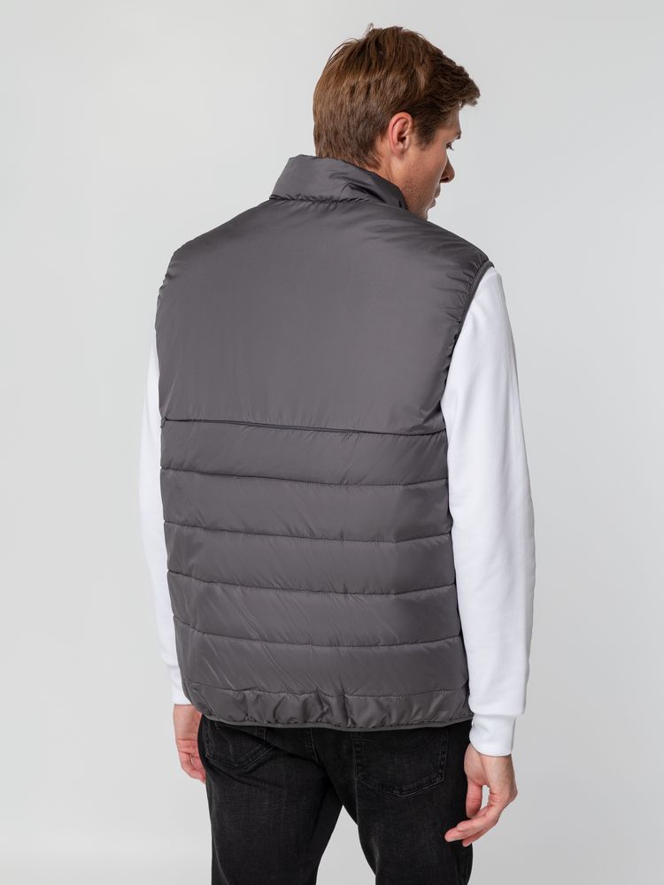Жилет Leven, темно-серый (графит)-4
