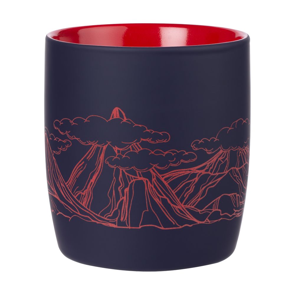 Кружка Surprise Touch с покрытием софт-тач, красная-2