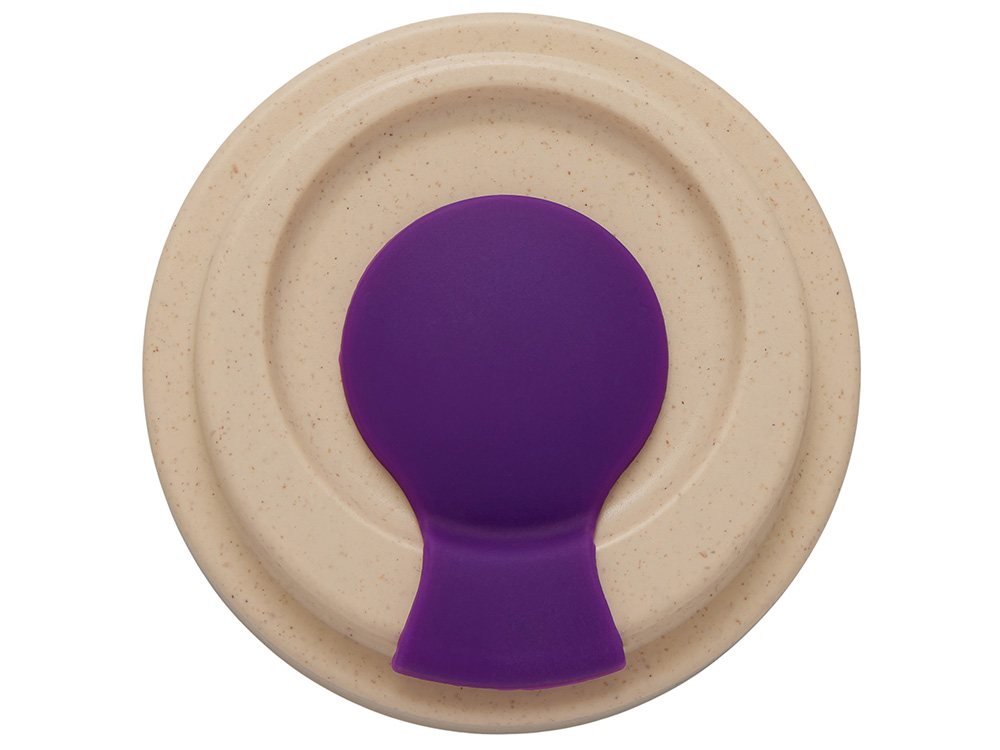 Стакан из пшеничного волокна Flava, фиолетовый 2603C-4