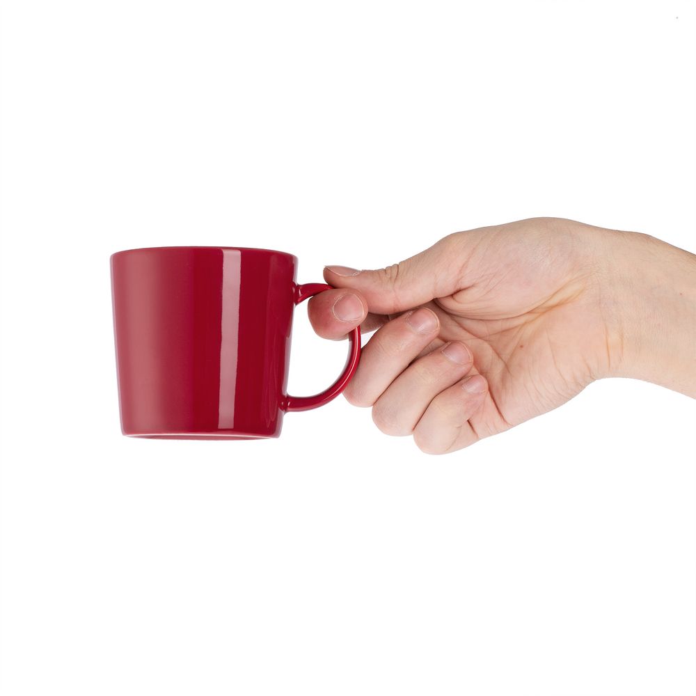 Кружка Valotti Medio, красная-3