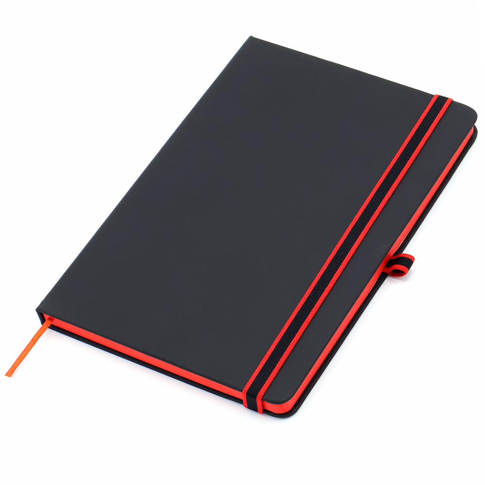 Ежедневник A5 недатированный Sir Lewis в твёрдом переплёте, Красный-0