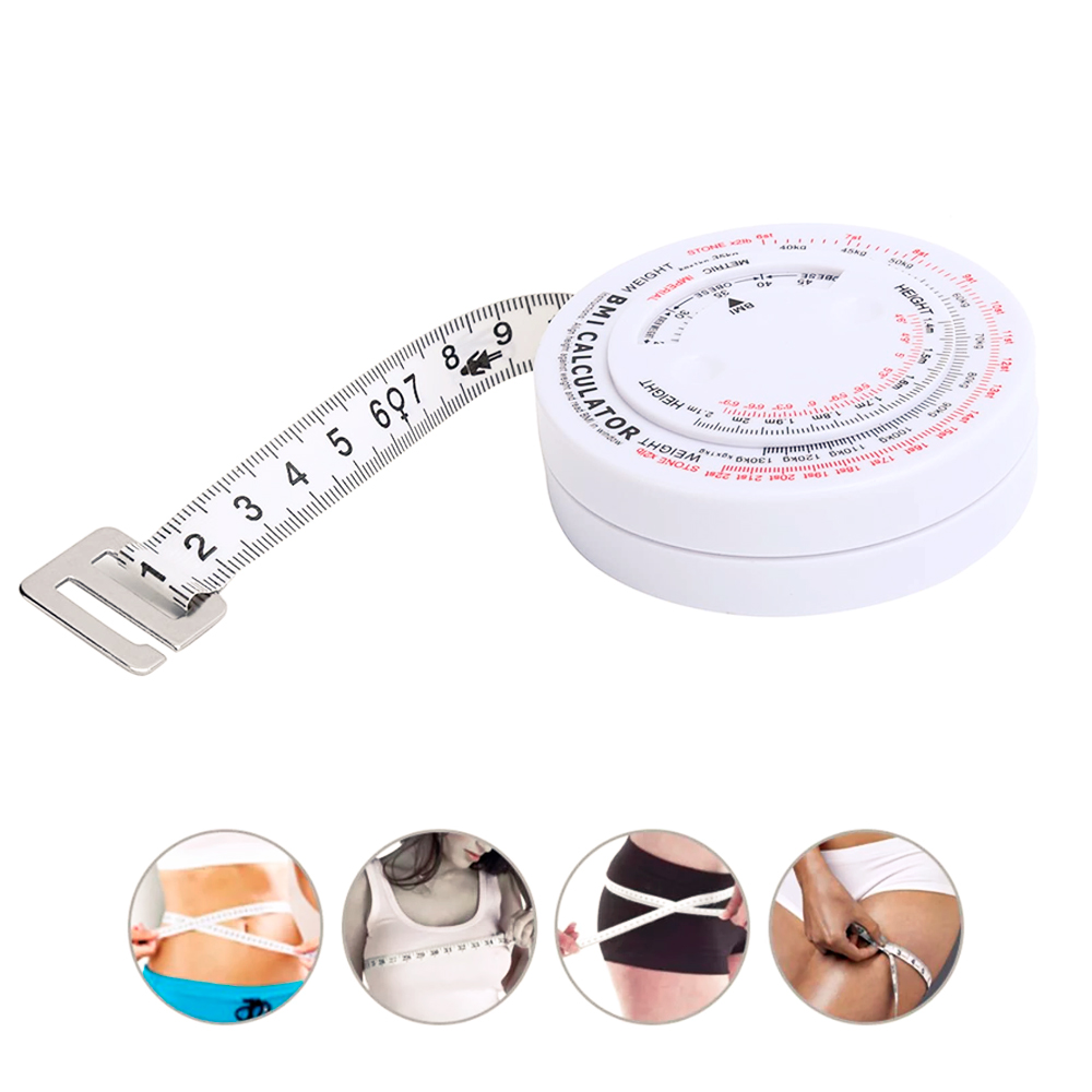 Рулетка Биометрическая 150см BMi-53, Белый-2