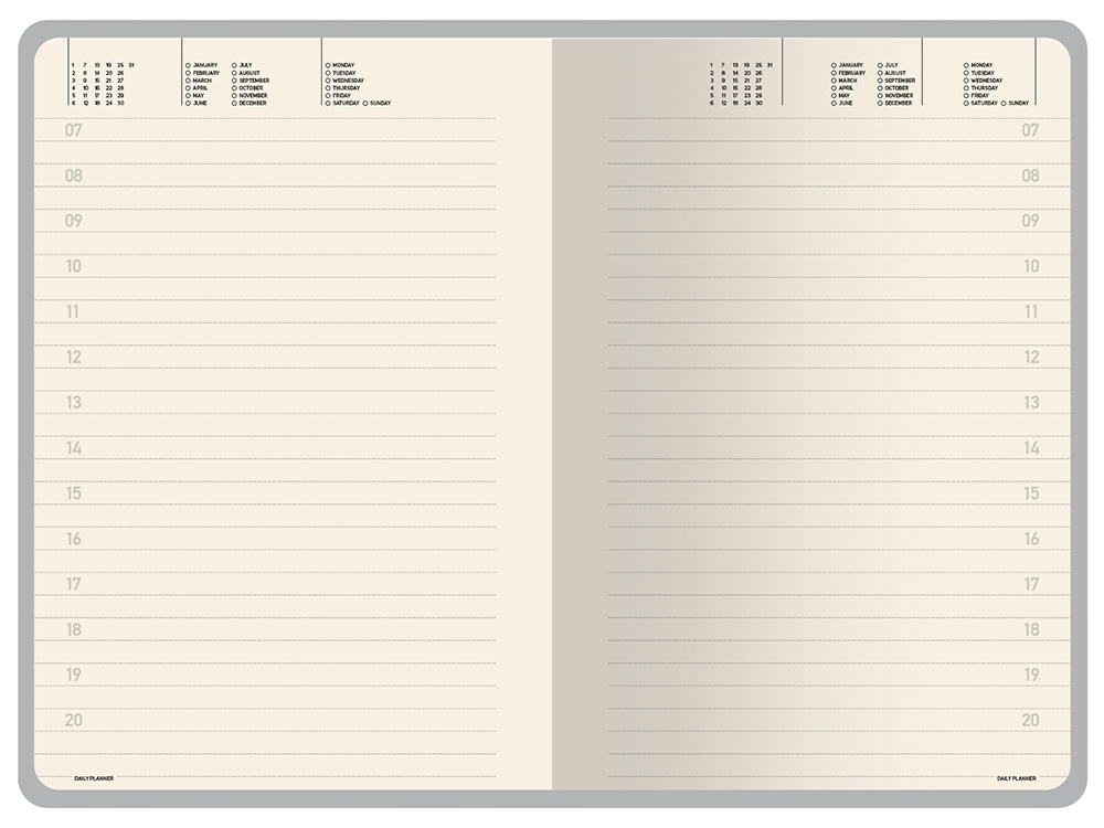 Ежедневник недатированный А5 Megapolis Color Flex New, оранжевый-7