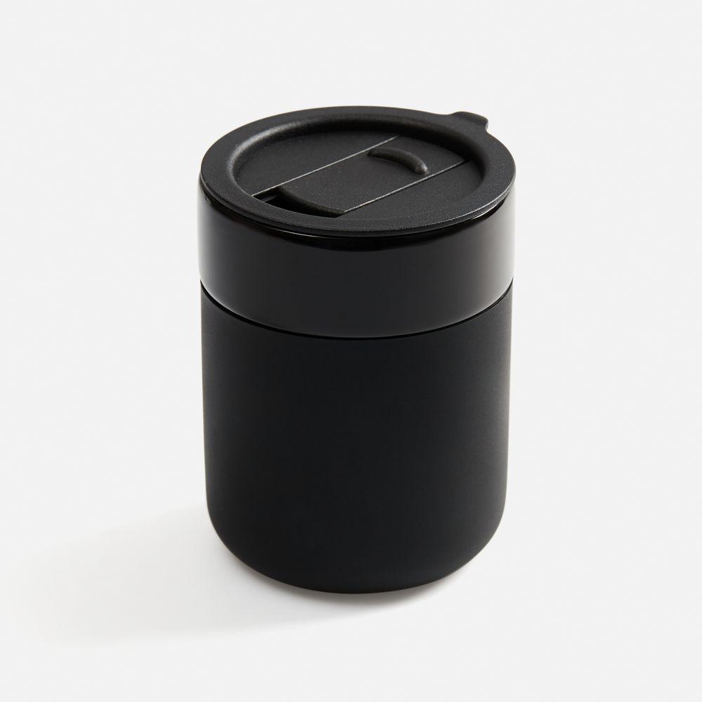 Кружка Nabo с силиконовым держателем, черная-1