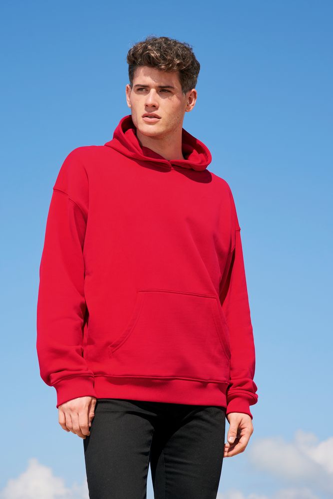 Худи унисекс Connor, темно-серое (графит)-3