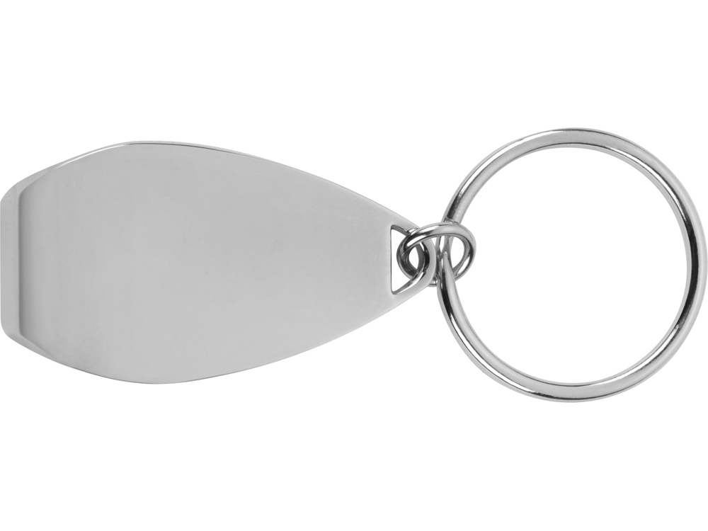 Брелок-открывалка Всегда с собой, серебристый-2