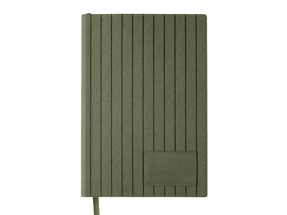 Блокнот А5 Bradbury, гибкая обложка, 80 листов 80 гр/м2 FSC бумага, оливковый-1