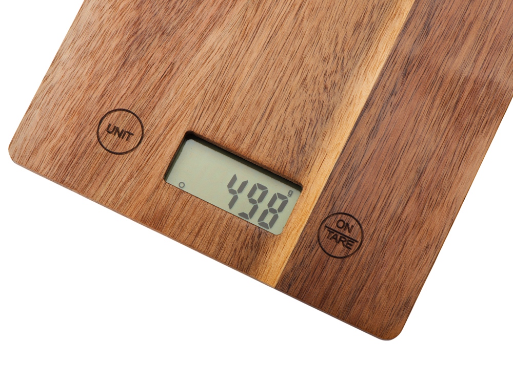 Кухонные весы из акации Home Chef-2