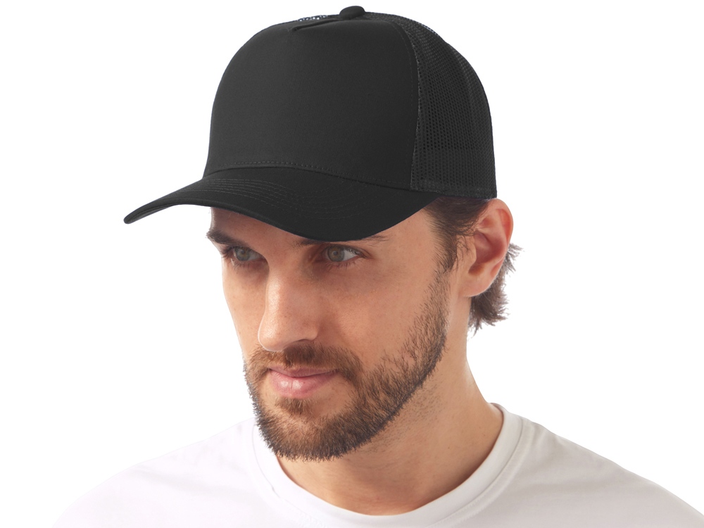 Бейсболка Kansas, черный-1