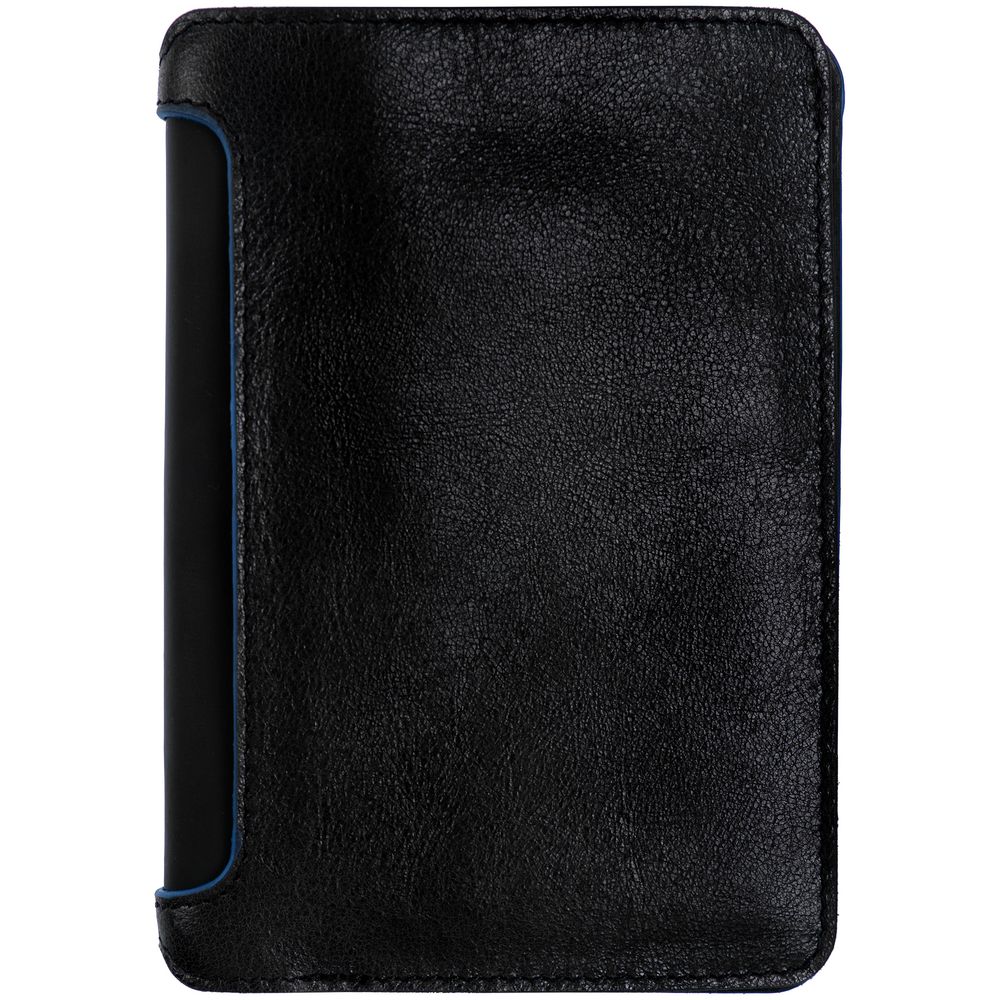 Автобумажник Arrival, черный с синим-0