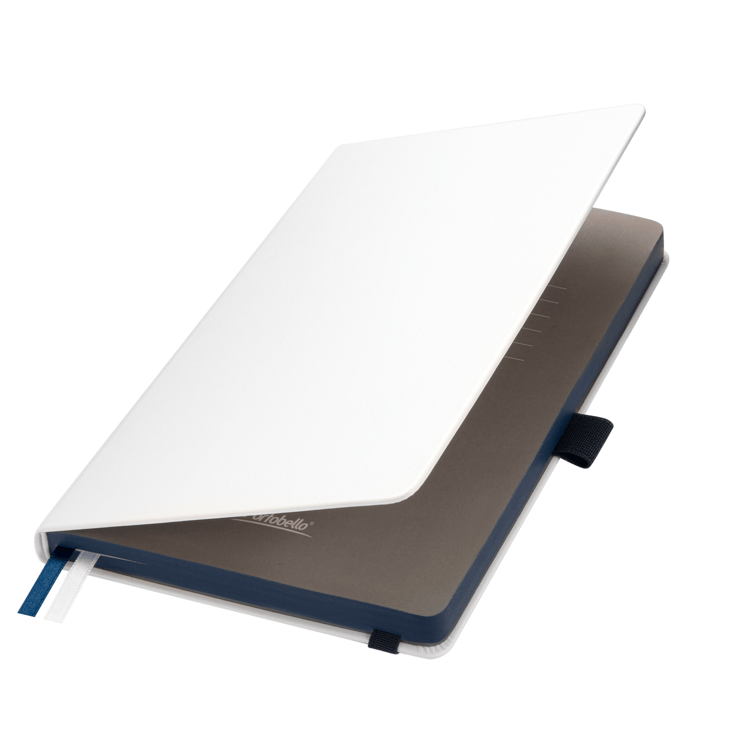 Ежедневник Arctic недатированный, белый/синий-1