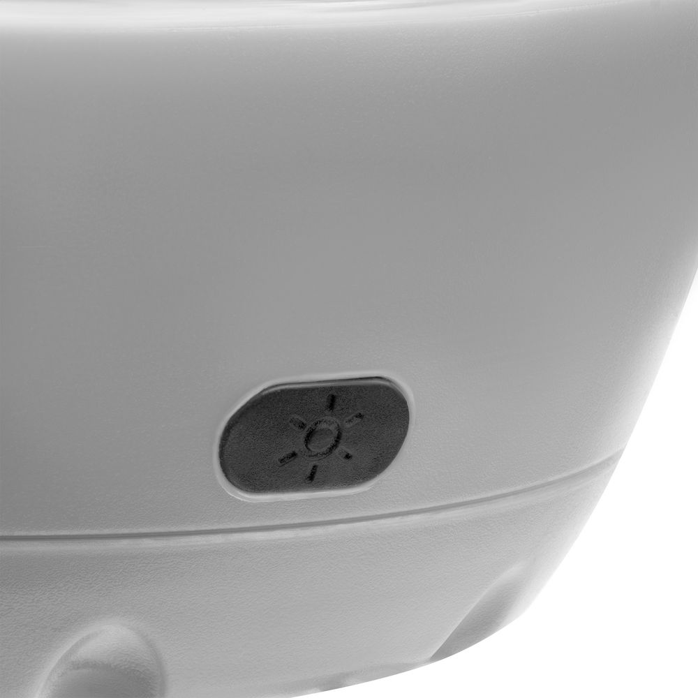 Бутылка для воды Torsta Light с колонкой и светильником, серая-3