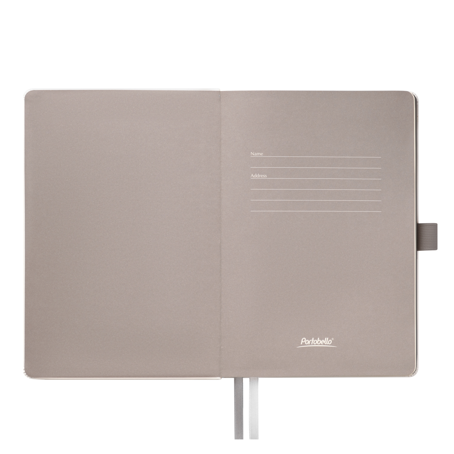 Ежедневник Arctic недатированный, белый/темно-серый-8