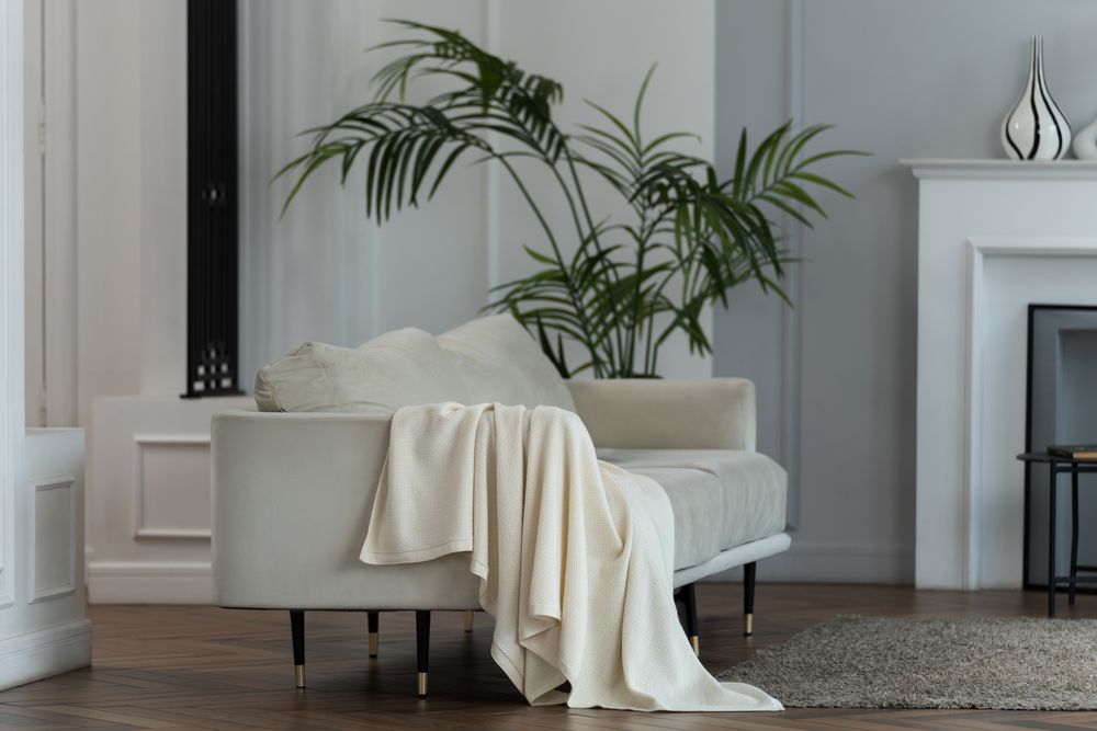 Плед Ornato, молочно-белый (ванильный)-4