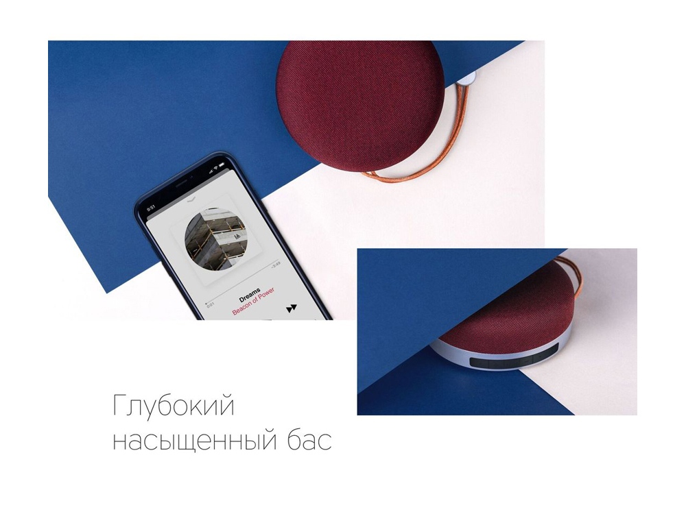 Портативная акустика Rombica mysound Capella Red, красный-3