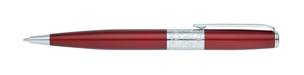 Ручка шариковая Pierre Cardin BARON, красный-2