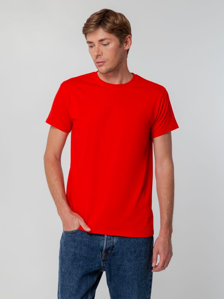 Футболка унисекс T-bolka 140, красная-7