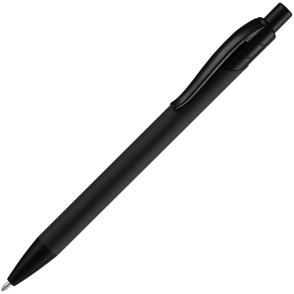 Ручка шариковая Undertone Black Soft Touch, черная-1