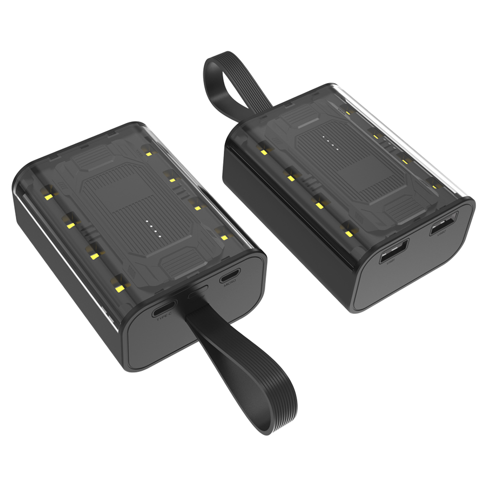 Внешний аккумулятор Courage, Черный-2