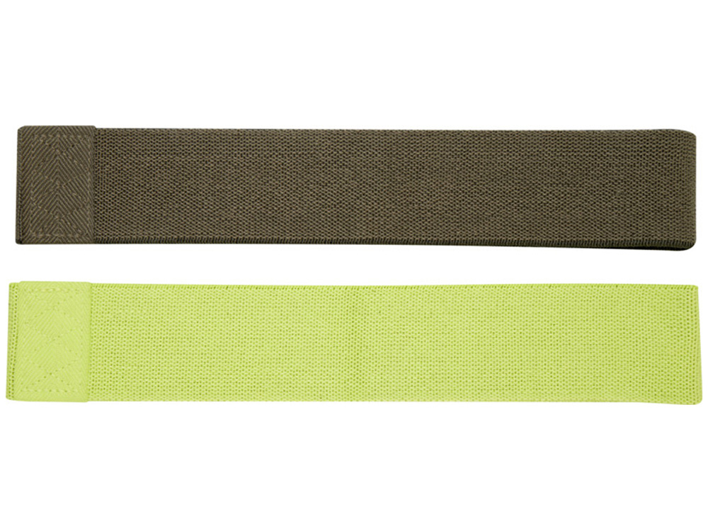 Набор из 2-х лент-эспандеров Grip - Лайм / Зеленый лесной-1