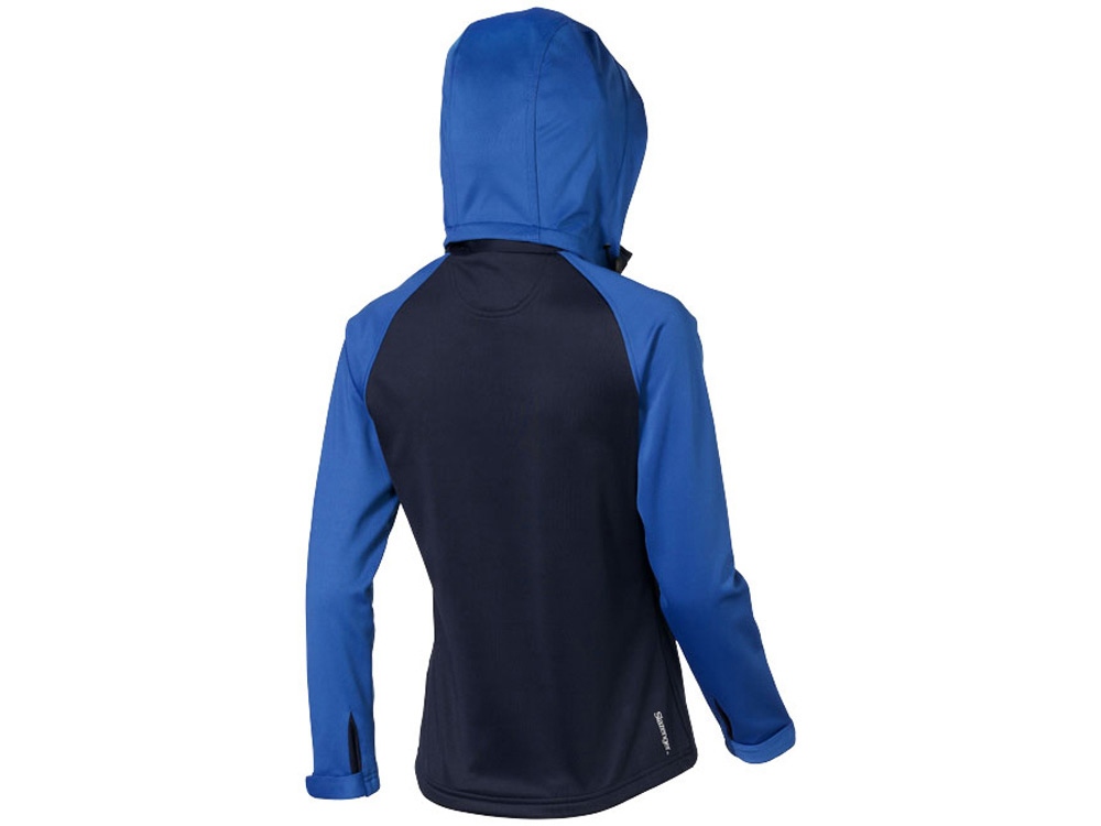 Куртка софтшел Сhallenger женская, темно-синий/небесно-голубой-1