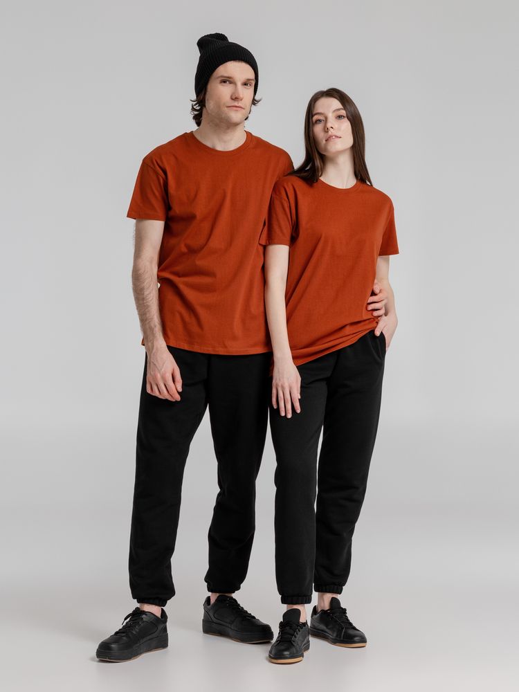 Футболка Imperial 190, коричневая (терракотовая)-6