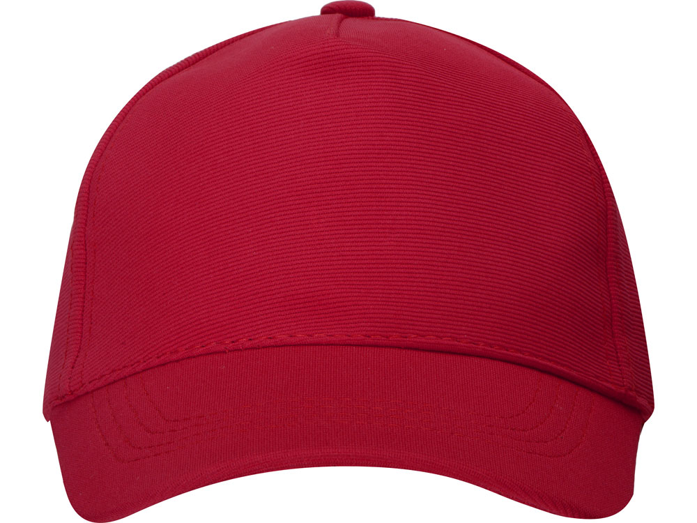 Бейсболка из структурной ткани Fargo, красный-4
