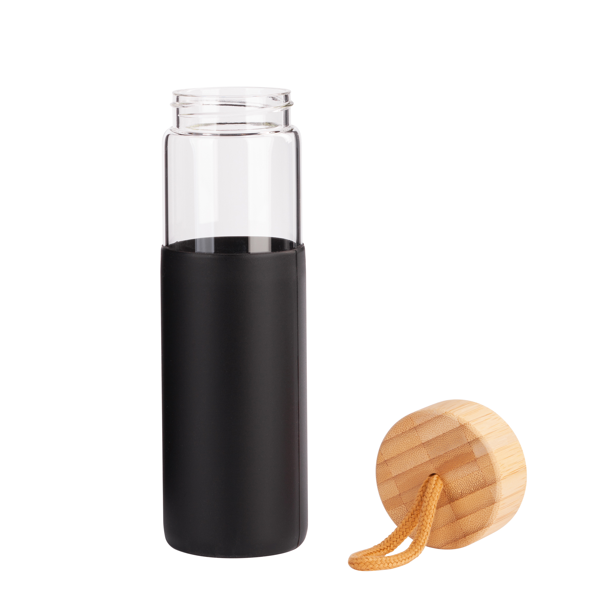 Бутылка для воды "Wellness" в силиконовом чехле-2