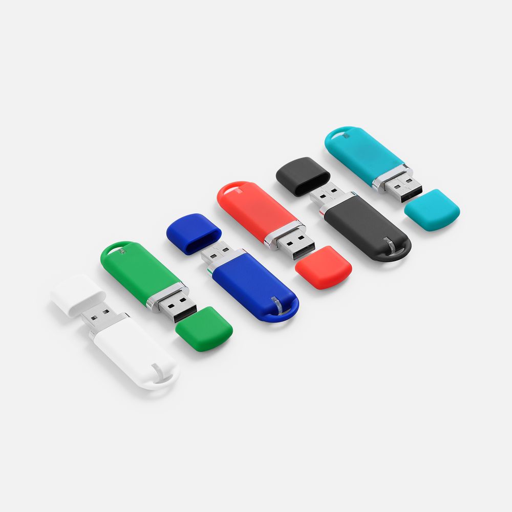 Флешка Memo, 8 Гб, зеленая-4