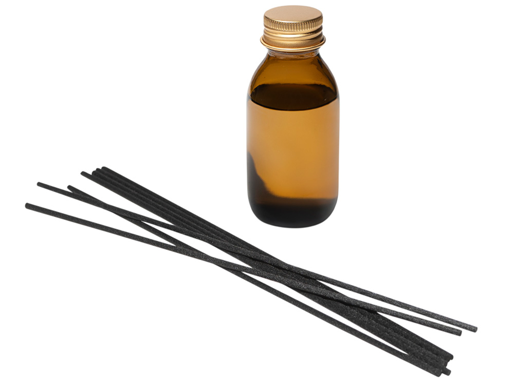 Ароматический диффузор с палочками, табак и ваниль, 100 мл (без лого LM)-2