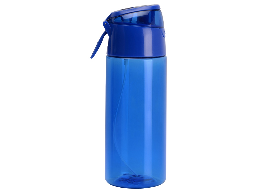 Спортивная бутылка с пульверизатором Spray, 600мл, Waterline, синий-6