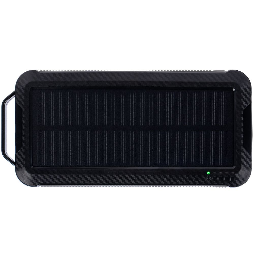 Аккумулятор защищенный Total Control 10000 мАч, черный с серым-1