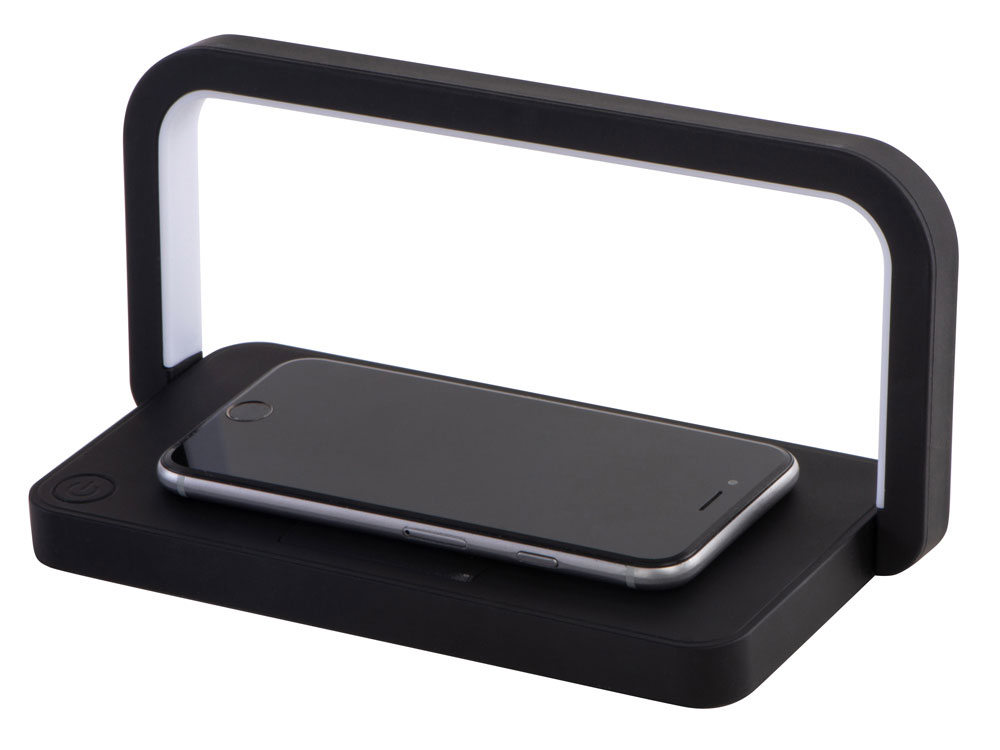 Беспроводная зарядка с лампой Robo, 10 W-12