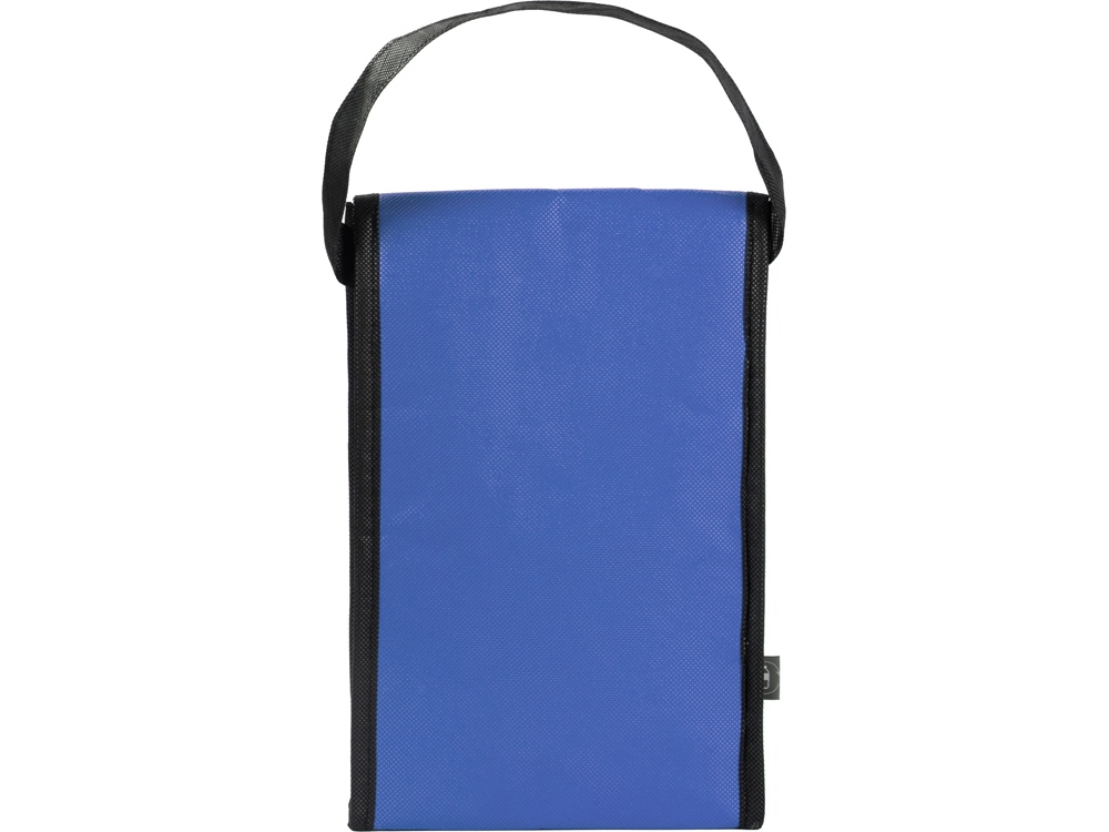 Сумка-холодильник Reviver на липучке из нетканого переработанного материала, синий-3