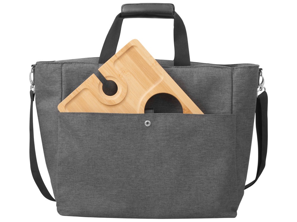 Набор для пикника Fabar сумка-холодильник и бамбуковый столик на ножках-11