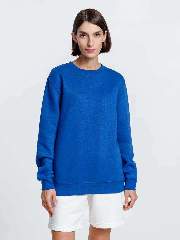 Свитшот унисекс Delta, ярко-синий-3